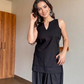 Noir Grace Black Farshi Salwar Set