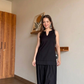 Noir Grace Black Farshi Salwar Set