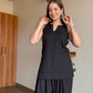 Noir Grace Black Farshi Salwar Set