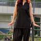 Noir Grace Black Farshi Salwar Set