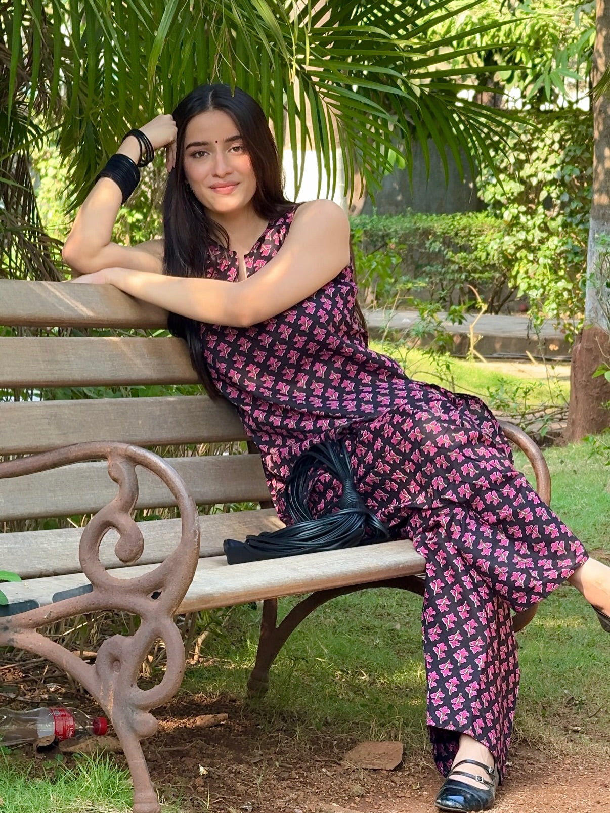 Women Ethnic Motifs Printed Regular Kurta Set