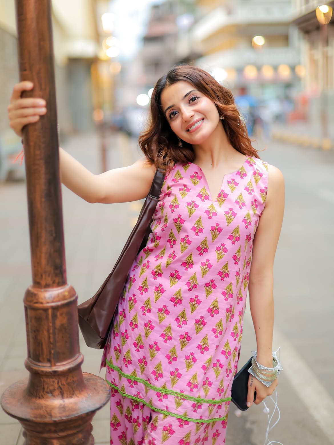 Pink Tulip Farshi Salwar Set