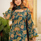 Women Flower Printed Regular Pure Cotton Kurta With Farshi Suit Set