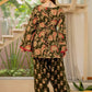 Women Flower Printed Regular Pure Cotton Kurta With Farshi Suit Set
