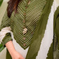 Green Printed Kurta Pant Dupatta Set