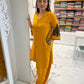 Mustard Yellow Co-ords Set for Women