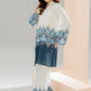 White Printed Kurta Pant Set