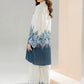 White Printed Kurta Pant Set