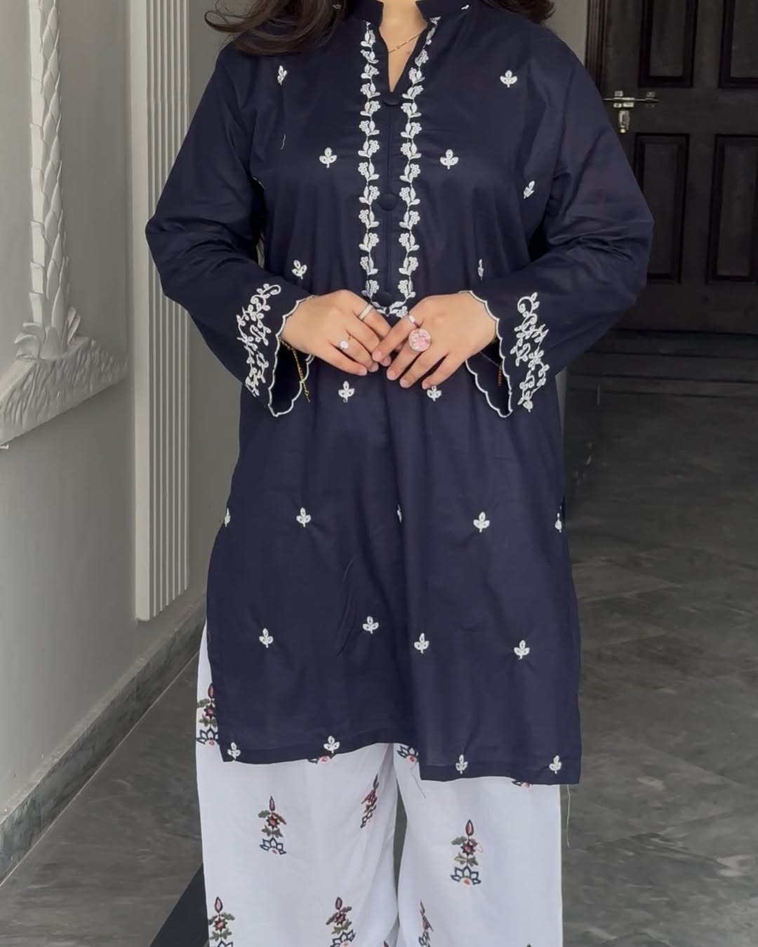 Premium Black Kurta Set for Women
