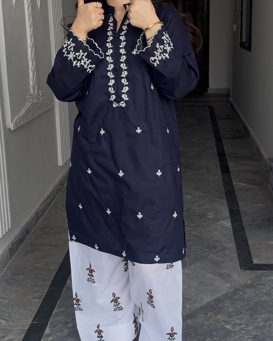 Premium Black Kurta Set for Women