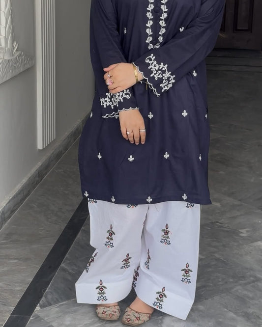 Premium Black Kurta Set for Women