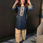 Premium Blue Ethnic Kurta Set for Women