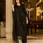 Jaipur Rang Black Embroidered Cotton Suit Set