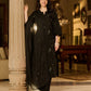 Jaipur Rang Black Embroidered Cotton Suit Set