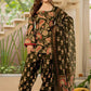 Women Flower Printed Regular Pure Cotton Kurta With Farshi Suit Set