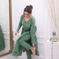 Women Green Anarkali Kurta Set – Elegant Flared Ethnic Wear | Jaipur Rang