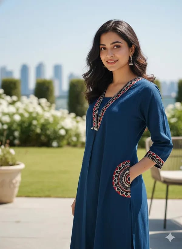 Women Printed Kurta Pant Set – Premium Cotton | Jaipur Rang